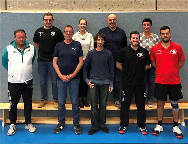 V.l.: Volker Leiberger, Dominik Pretz, Volker Kersten, Theresa Taube, Slava Sorokin, Richard Keip, Niko Jansen, Agnes Ley, Lucas Litzmann.Foto: privat