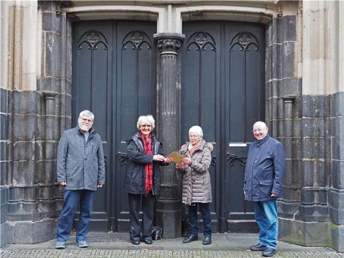 V.l.: Volker Stähle, Barbara Söhngen, Christel Ressler, Volker Keßeler. Foto: privat