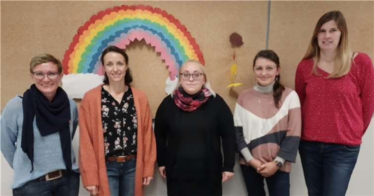 V.l.: Vorstandvorsitz Michaela Süß, stellvertr. Vorsitz Verena Pregler, Beisitzende Daria Jost und Agata Gordon, Kassiererin Andrea Zweck.Foto: privat