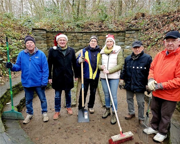 V.l: W. Unger, G. Schneider, W. Husch, E. Schnabel, W. Volkmer, H. Odenthal. Foto: privat
