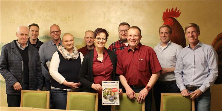 V.l.: Willi Schneider, Michael Hilger, Frank Klapperich, Elisabeth Lehmann, Raymund Bley, Martina Nett, Jens Schäfer, Norbert Nett, Andy Schmitt und Christoph Schmitt.Foto: Privat