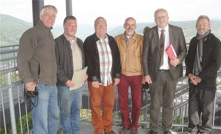 (V.l.) Winfried Schardt, Jürgen Grünewald, Gerd Bühler, Gert-Uwe Geerdts, Karl Heinz Simon, Wilfried Hennig.  Privat