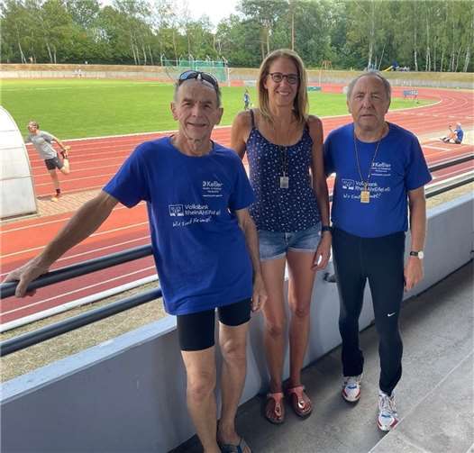 Urmitzer Senioren überzeugen in Dillingen V.l.: Wolfgang Custodis, Monika Kracke, Kurt Schüller. Fotos: privat