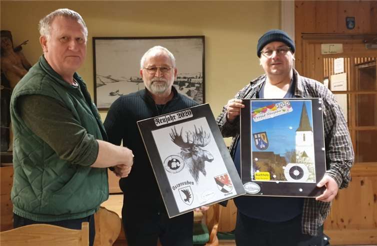 (V.l.): Wolfgang Druschke 2. Vorsitzende, Andreas Jäger und Sven Breuer. Foto: privat