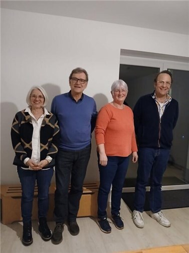 V.l.: der geschäftsführende Vorstand Petra Karst, Wolfgang Meier und Ingrid Contempree (Schriftführerin) sowie Christopher Blaß (Beisitzer)Foto: privat