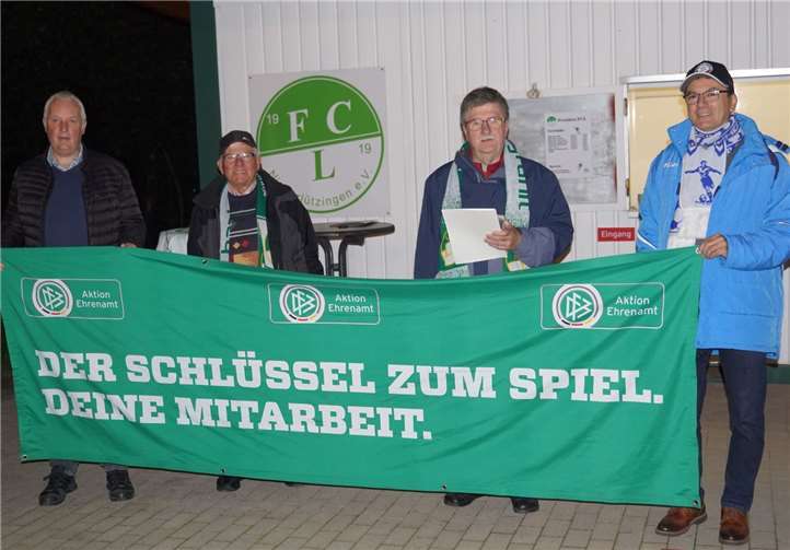 V.li. Achim Schmitz, Jürgen Dargel, Hans-Peter Gammel und Georg Schüller. Foto: privat