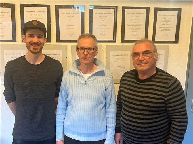 V.li. Alexander Dietrich, Josef Oberhausen und Michael Hippert. Foto: privat