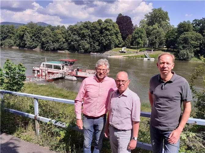 V.li. Andreas Köpping, Werner Jung, Jürgen Walbröl (alle CDU-Stadtverband Remagen). Quelle: CDU Remagen