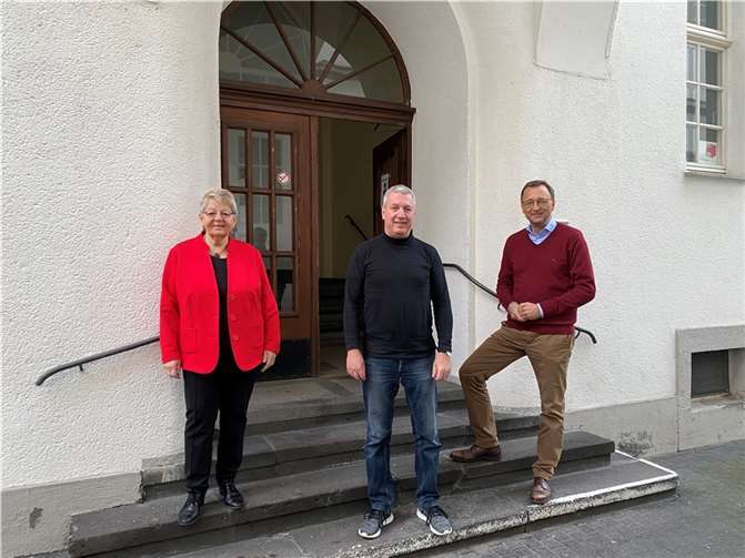 V.li. Anne Schumann-Dreyer, Stephan Otto und Josef Oster.Foto: privat