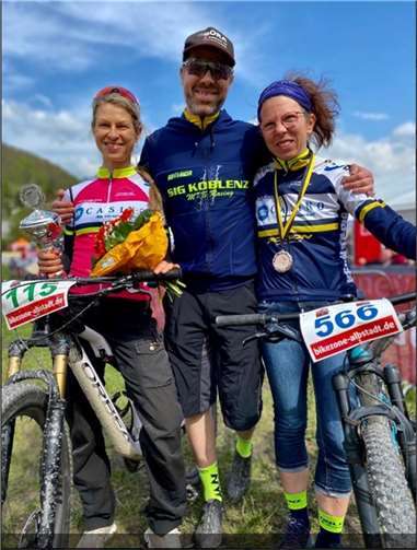 V.li. Annika Marzina, Klaus-Jörg Marzina und Katja Marzina-Berlejung. Foto: privat