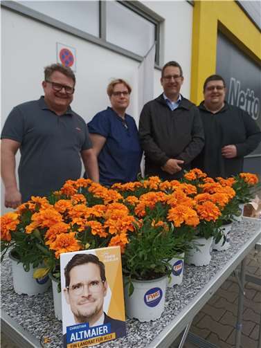 V.li. Arne Jöchel, Tanja Nicolay, Klaus Krall und Eric Stumm. Foto: privat
