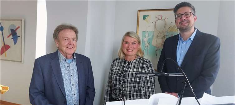V.li. Arnold Thieltges, Dietlind Benninghoven und David Hennchen. Foto: privat