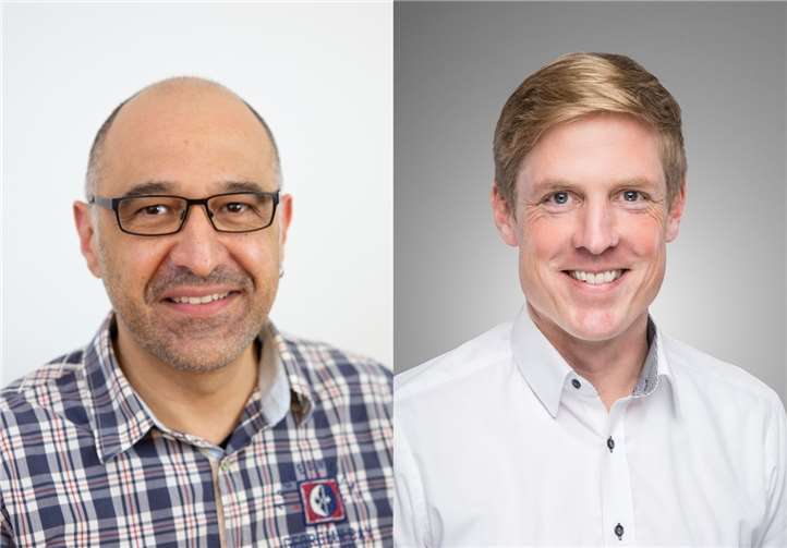 V.li. Bernd Adams und Christoph Schmitt.Foto: privat