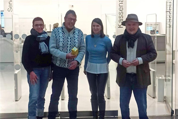 V.li. Bettina Manuela Hambuch, Dieter Aurass, Katharina Göbel und Ferhat Cato.