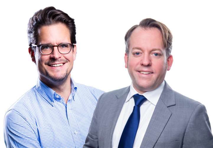 V.li. Christian Altmaier und Stephan Wefelscheid.Quelle: Freie Wähler Koblenz