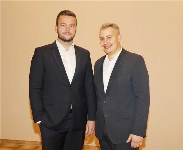 V.li. Christian Schuth (Brey) und Maternus Dötsch (Kobern-Gondorf). Quelle: CDU Rhein-Mosel