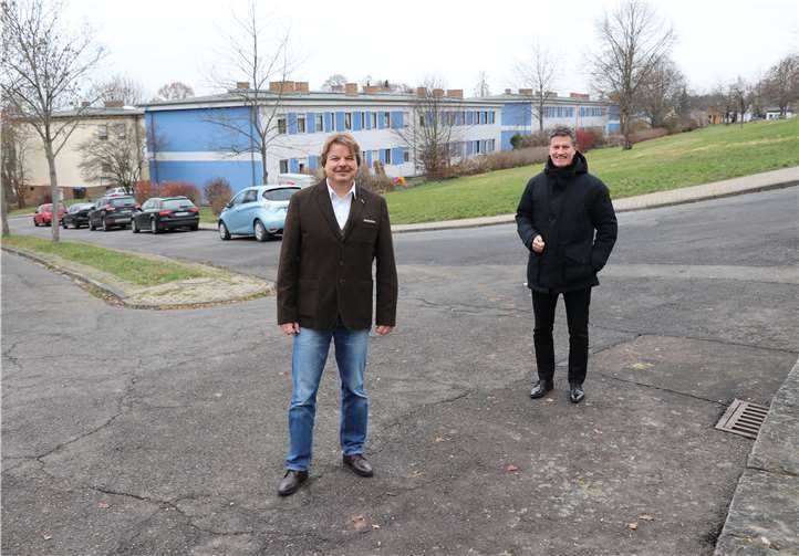 V.li. Christoph Kretschmer und Detlev Pilger.Foto: Dennis Feldmann