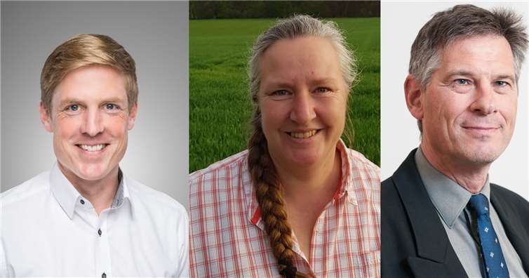 V.li. Christoph Schmitt, Sigrid Dehemlt und Andreas Hermens.Foto: privat