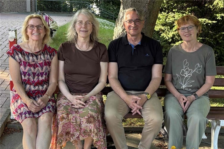 V.li. Claudia Gilles, Sabine Mehrholz, Odo Heyd, Susanne Chur-Lahl.