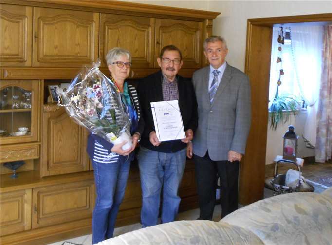 V.li. Dagmar Michels, Toni Regnier und Andreas Peifer.Foto: privat