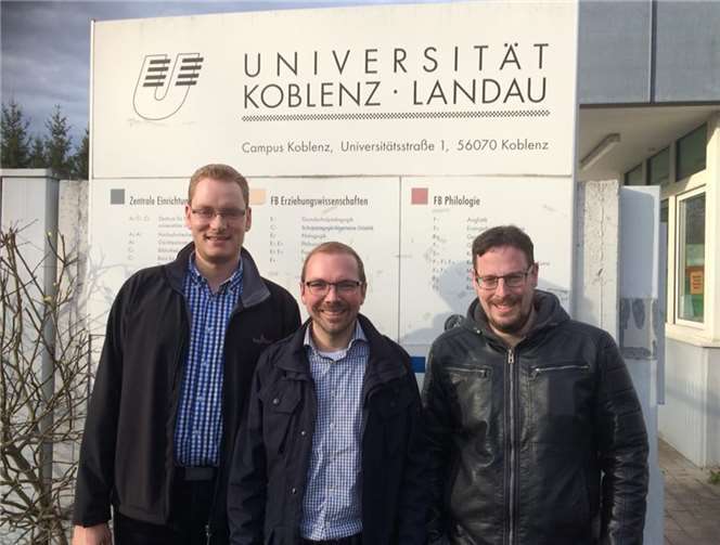 V.li. Denny Blank (Beisitzer im AfA-Vorstand), Martin Lips (AfA-Vorsitzender) und Martin Schlüter (Beisitzer).privat