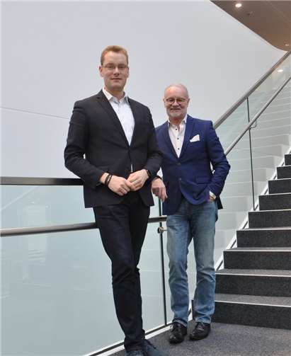 V.li. Denny Blank und Fritz Naumann. Foto: privat