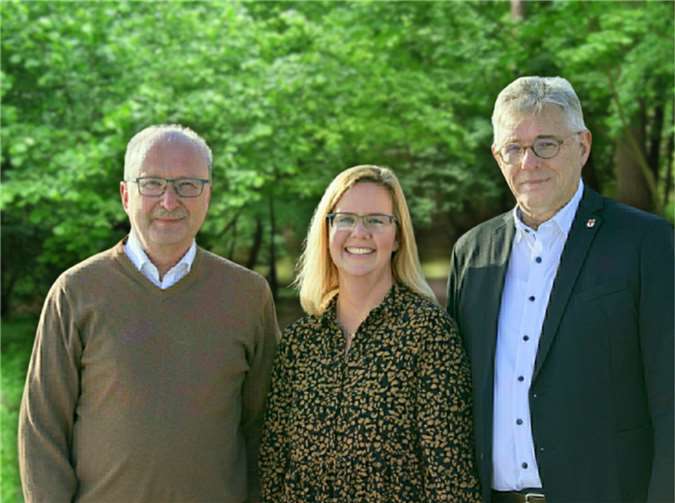 V.li. Der CDU-Fraktionsvorsitzende Joachim Rünz, Stadtbürgermeister-Kandidatin Silke Billker und der Stadtbeigeordnete Bernd Bruckner. Quelle: CDU Mülheim-Kärlich