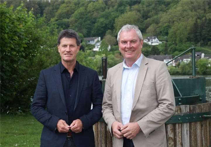 V.li. Detlev Pilger, MdB und Thomas Kirch, Stadtrat SPD und Ortsringvorsitzender Koblenz Moselweiß.Foto: privat