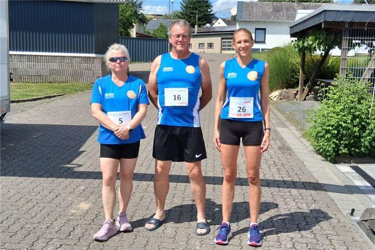 V.li. Diana Dröll, Harald Kohlhaas und Monika Vogt. Foto: SV Urmitz