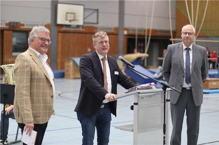 V.li. Dirk Mittelberg, Michael Pahlke und Gerhard Müller. Foto: Stephan Spohr