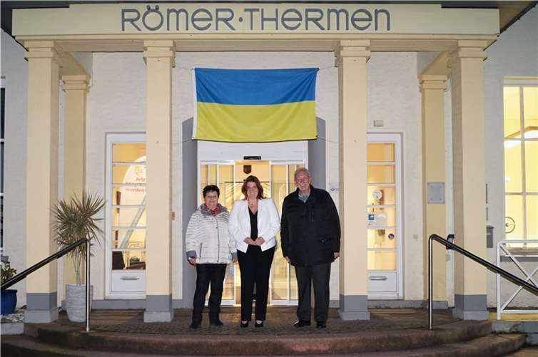 V.li. Doris Herminghaus, Sandra Weeser (MdB) und Dirk Herminghaus. Quelle: FDP Bad Breisig