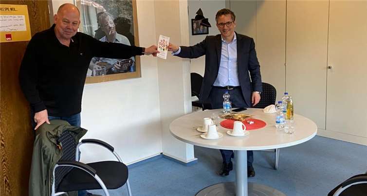 V.li. Dr. Thorsten Rudolph und Rolf Papen.Foto: privat