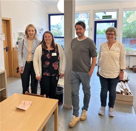 V.li. E. Demuth, C. Gries, D. Schmith und C. Muß. Foto: Beate Kerres