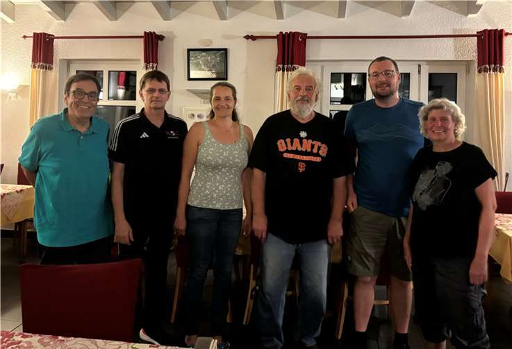 V.li. F. Federhen, U. Neumann, M. Stern, S. Schreiber, T. Häcker und K. Laucht. Foto: privat