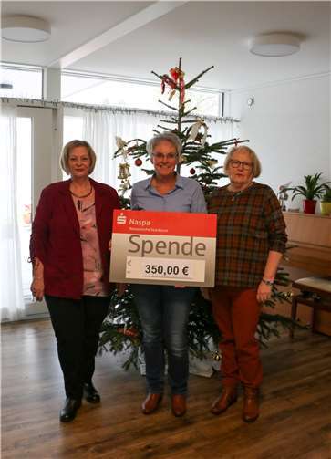 V.li. Frau Goerg, Leitung Eva-Maria Hebgen und Frau Normann. Foto: DGKK Bildunterschrift