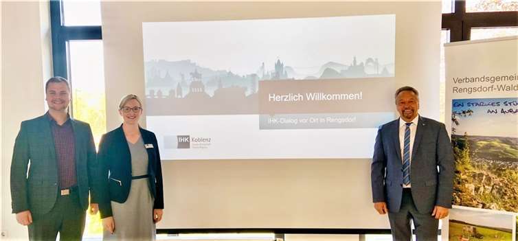 V.li. Frederik Fein, Kristina Kutting und Hans-Werner Breithausen. Foto: privat