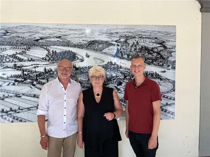 Vli. Fritz Naumann, Marion Lipinski-Naumann und Oliver Antpöhler-Zwiernik.  Quelle: SPD-Stadtratsfraktion Koblenz