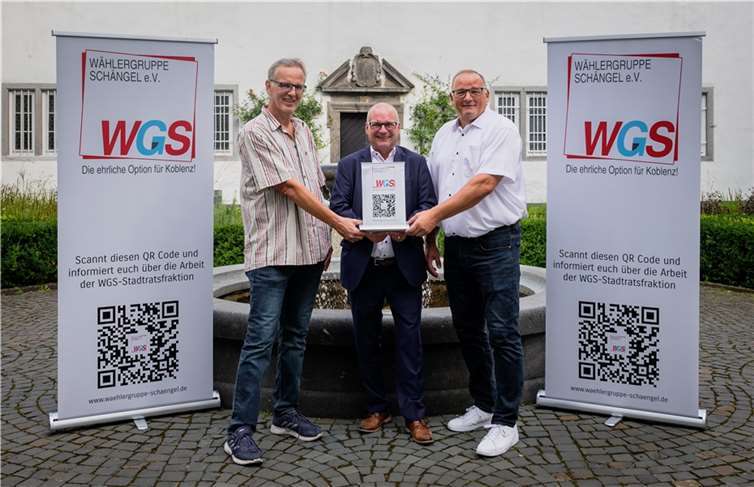 V.li. Gerd Baulig, Torsten Schupp und Dirk Kissel. Foto: Rainer Albert