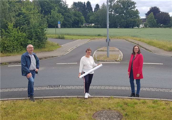 V.li. Gerd Blankenberg, Anne Bernsen und Ute Wierschem.Quelle: SPD Arenberg-Immendorf