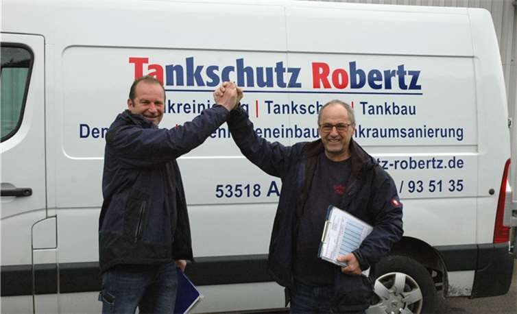 V.li.: Gerd und Udo Robertz gründeten das Unternehmen 2006.UM