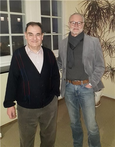 V.li. Günther Gerlach - stv. Vorsitzender SPD-Ortsverein Rauental und Ratsmitglied Fritz Naumann - Vorsitzender SPD-Ortsverein Altstadt-Mitte.Quelle: SPD-Stadtratsfraktion