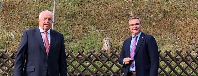 V.li. Guido Ernst und Horst Gies.Quelle: Büro von Guido Ernst und Horst Gies