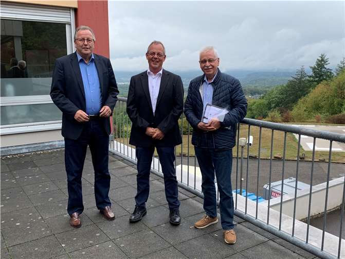 V.li. Helmut Muthers, Thomas Werner und Lorenz Denn. Foto: privat