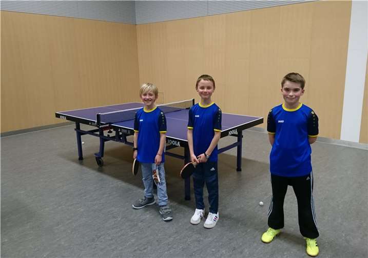 V.li. Henry Wagner, David Merten und Daniel Gilles.Foto: privat