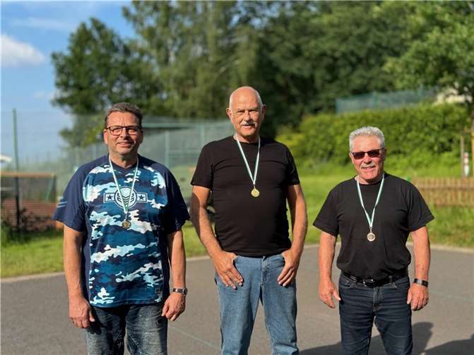 V.li. Hubert Hinz, Manfred Basten und Dieter Gedan. Foto: privat