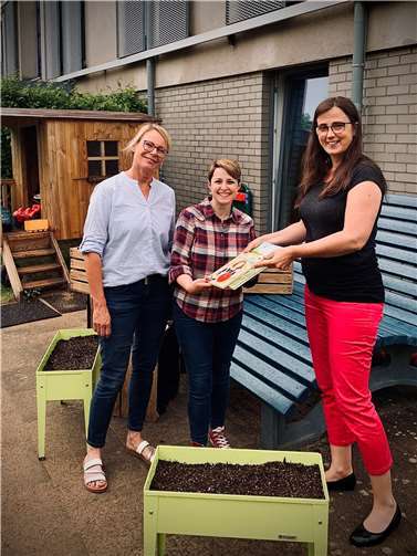 V.li. Ina Weiler, Veronika Inserra und Monika Flieger. Foto: privat