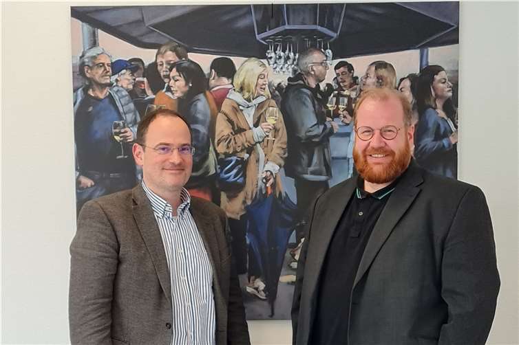 V.li. Ingo Schneider und Markus Nöhl. Foto: Stadtverwaltung Trier