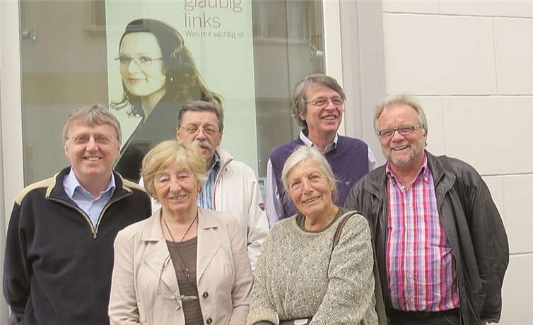 V.li. Ingo Terschanski, Anne Turiaux, Rolf Henzgen, Karin Vetters, Frank Exner und Werner Jahr. privat