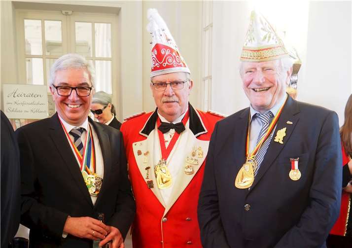 V.li. Innenminister Roger Lewentz,Eduard Casel und Manfred Gniffke.
