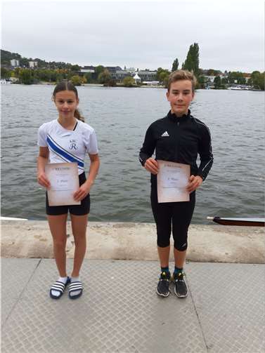 V.li. Jana Niehoff und Noah Kiefer. Foto: privat